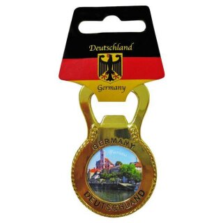Deutschland Franken Wappen Nürnberg Flaschenöffner Bier Öffner Magnet BRD