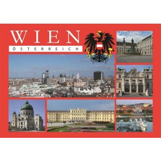 Wien A 6 Postkarte PKW24