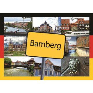 Bamberg A 6 Postkarte PK5_BAMB