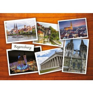 Regensburg A 6 Postkarte PK3_REGEN