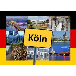 Köln XL Postkarte  PKK5_XLP