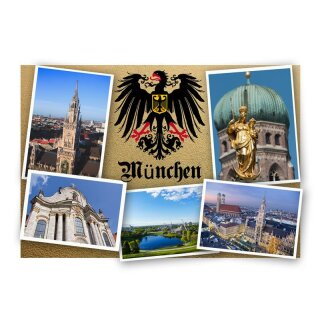 München XL Postkarte PKM12_01_XLP