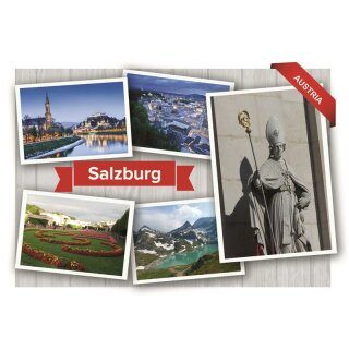 Salzburg XL Postkarte  PKSA1_01_XLP