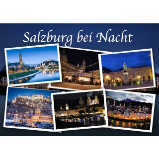 Salzburg XL Postkarte  PKSA10_XLP