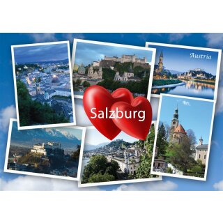 Salzburg XL Postkarte  PKSA6_01_XLP