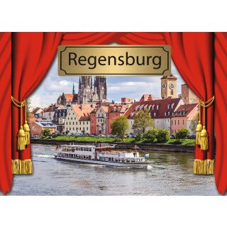 Regensburg XL Postkarte PK8_REGEN_XLP