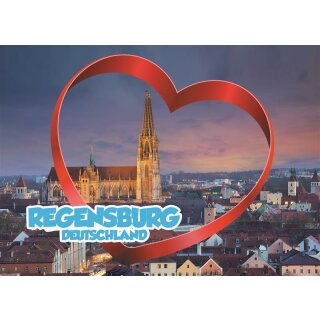 Fotomagnet Foto Magnet Regensburg TOPS000175