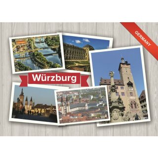 Fotomagnet Foto Magnet Würzburg TOPS000192