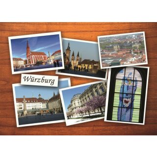 Fotomagnet Foto Magnet Würzburg TOPS000194