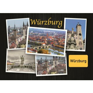 Fotomagnet Foto Magnet Würzburg TOPS000195