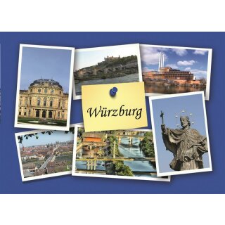 Fotomagnet Foto Magnet Würzburg TOPS000204