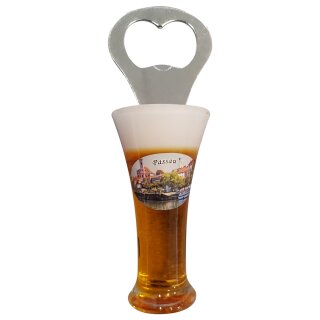 Flaschenöffner Weizen Bierkrug Massbier Bier Passau