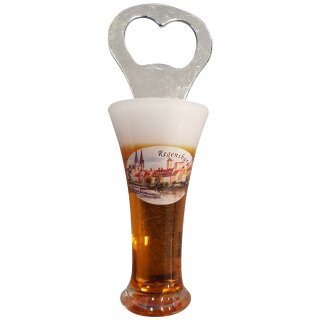 Flaschenöffner Weizen Bierkrug Massbier Bier Regensburg