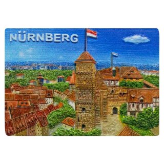 Nürnberg Polyresin Magnet