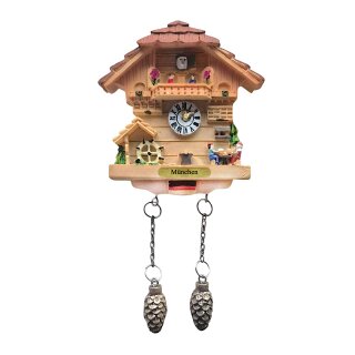 Kuckucksuhr Magnet Polyresin Kühlschrank Beige Haus...