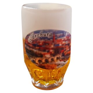 Schlüsselanhänger Bierkrug Massbier Bier Würzburg