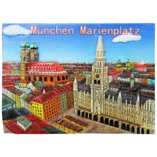 München Polyresin Magnet