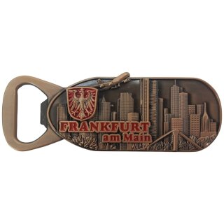 Frankfurt Metall Flaschenöffner Kupfer Farbe
