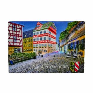Polyresin Magnet Nürnberg Germany MFM005