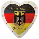 Folien Glitzer Magnet Herz Sterne - Germany Deutschland